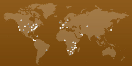 LCP worldwide locations